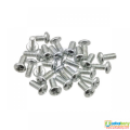 10Pcs- M2 Round Head Screws M2x6mm Stainless Steel Round Pan Head Machine Screw Bolts Self Tapping Plain End M2 Crosshead Screws. 