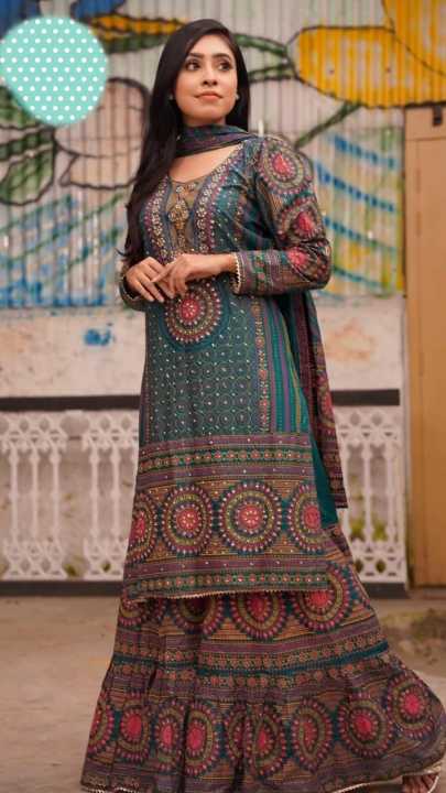 New%20Collection%20Readymade%20Exclusive%20Stylish%20Comfortable%20Gharara%20Three%20Piece%20Set%20for%20Women%20-%20Image%202