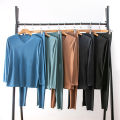 Sunnyheart Underwear Top Pants Long Sleeve Traceless Warmth Thermal Underwear Set. 