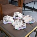 Various Styles Children Led Shoe Boys Girls Lighted Sneakers Glowing Shoe for Kids Soft Soled Breathable Casual Toddler Shoes.