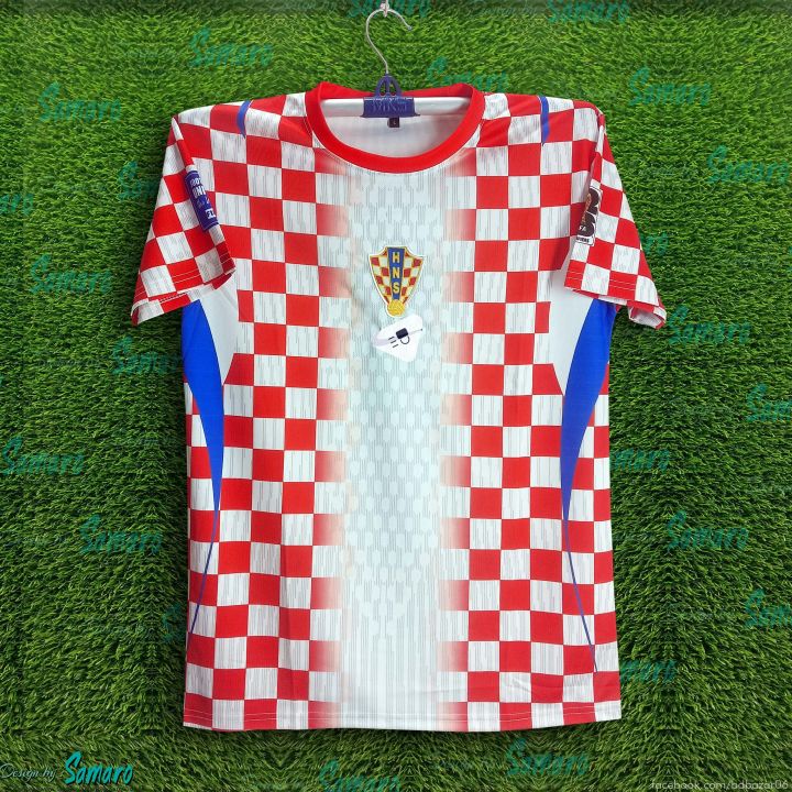 Croatia World Cup Jersey 2026 Thai Premium Football Jersey For Men - Half Sleeve World Cup T Shirt - Croatia Jersey 2026