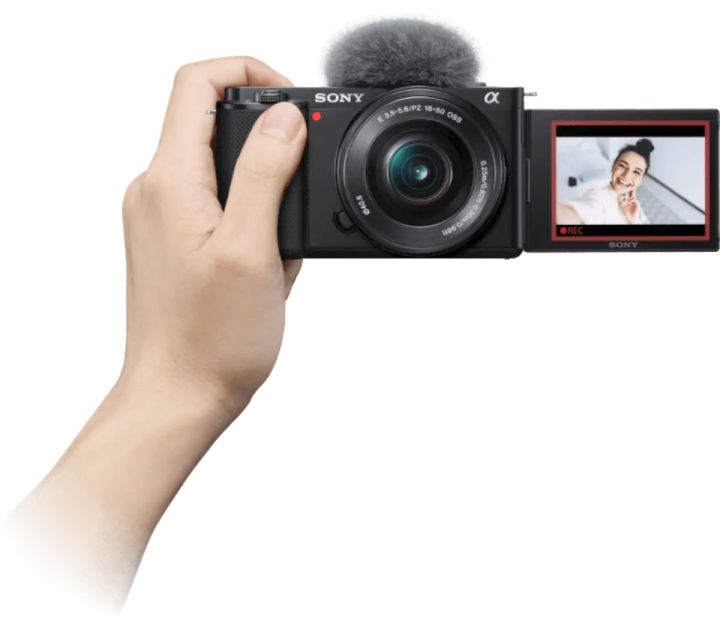 Sony%20ZV-E10%20Mirrorless%20Camera%20(Body%20Only,%20Black)%20-%20Image%207