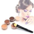 Concealer Foundation Cream Ultra-long-lasting Waterproof Deep Complexion Acne Marks Cover Spot Cement Moisturizing Makeup TSLM1 Abandon Abandon.