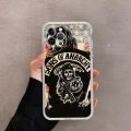 American TV Sons Of Anarchy Phone Case For iPhone 15 XR X XS Max 14 13 Pro Max 11 12 Mini 6 7 8 plus SE 2020 Printing Cover. 