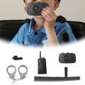 5x Costume Accessory Set Police Cosplay Costume Props for Performance Show Halloween Parties Photo Props Role Play Carnival.