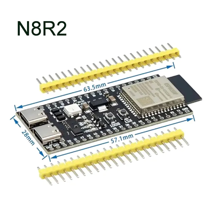 44Pin Type-C 8M PSRAM ESP32-S3 Development Board 2.4G Wifi Module For Arduino ESP IDF ESP32-S3-WROOM-1 N8R2 N16R8 Jessica