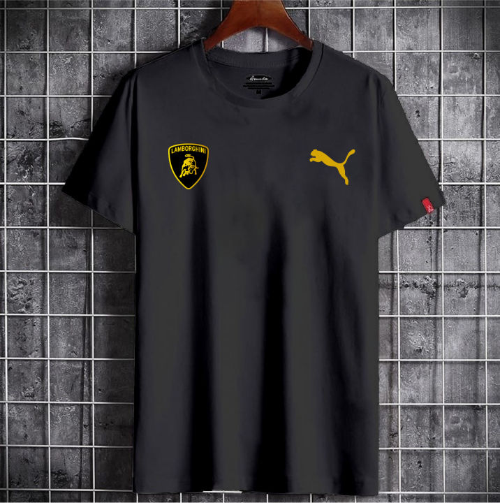 New Black Desing Soft & Comfortable T-Shirt For Men - Genji M Khan Express