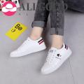 Spring And SummerWhite Shoes Fashion Flat Shoes Women Leather Ladies Shoes Female Sneakers Casual Shoes # S-8893. 