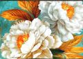 🌸 3D Flower Design Bathroom Floor Mat – Non-Slip, Super Absorbent, Quick Dry, Easy to Clean Shower Rug | Fits Under Door, Perfect for Sink & Shower Use (60*40cm). 
