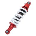 280mm Shock Absorber, Sturdy CNC Aluminum Alloy Adjustable Springs Wide Application Rear Shock Absorber Suspension for Dirt Pit Bike. 