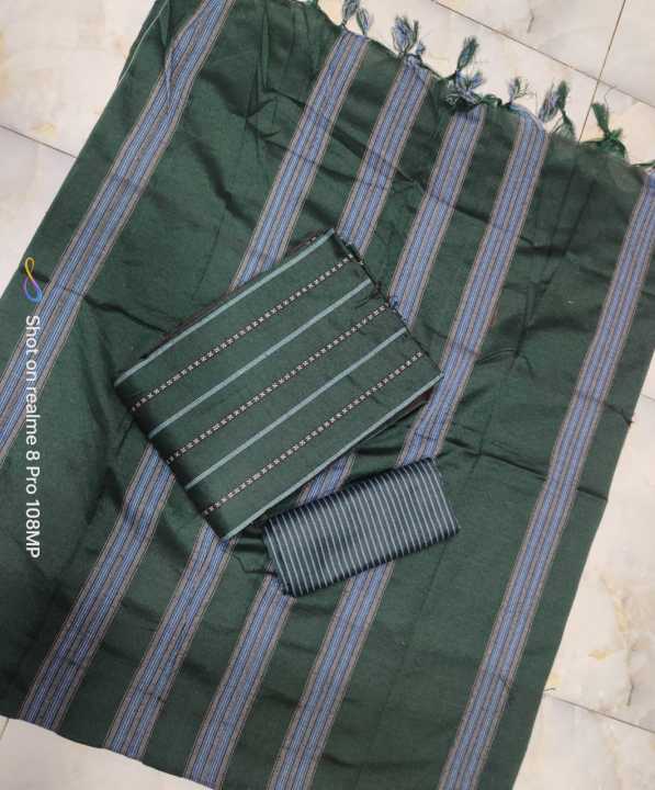 Hanzala%20Mart%20Exclusive%20Deshi%20Tat%20Cotton%20Three-Piece%20Shalwar%20Kameez%20Set%20for%20Women,%20High-Quality%20Traditional%20Wear%20-%20Image%202
