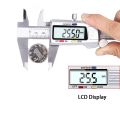 6 Inch 150mm Stainless Steel Vernier Caliper High precision Digital Caliper Measuring Instrument Range Finder Hand tools-OPP Package. 