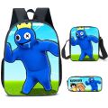 Rainbow Friends Backpack Colorful Boys Girls School Bags Capacity Students Bag Anime Cartoon Waterproof Backpack For Kids Gifts. 