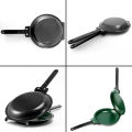 Frying Pan,Double Side Frying Pan Non-Stick Flip Folding Frying Pan.