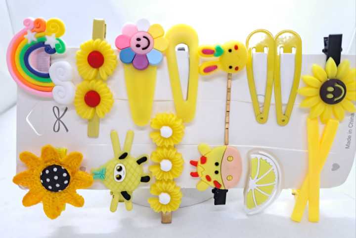 Baby%20Girl%20Hair%20Clip%20Set%20for%20Kids'%20Hair%20Accessories,%2014%20Pieces%20-%20Image%203
