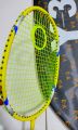 Y3 Badminton Racket 32 Lbs Mashing Gadding With Yonex Bg 65 String Fully Complete: This Y3 Badminton Racket Is Fully Equipped With Yonex Bg 65 String. 