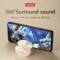 Lenovo LP19 Bluetooth Earphones Wireless Headphones Semi In Ear HIFI Stereo Waterproof Intelligent Noise Canceling Universal Mini With Mic Bluetooth 5.1.