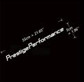 Prestige Performance Sticker for Car.