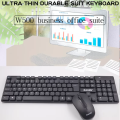 Wireless Keyboard Mouse Combo Banda W500 Wireless Keyboard And Mouse Laptop Desktop PC OTG Support. 
