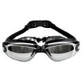 Yuke Factory Swimming Goggles HD Waterproof Anti-Fog Men's and Women's Large Frame Electroplating Swimming Goggles Swimming Eye Protection Glasses.