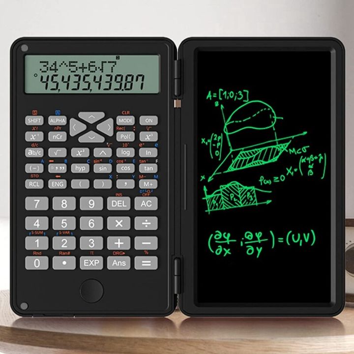Scientific%20Calculators,%2012-Digit%20LCD%20Display%20with%20Erasable%20Writing%20Tablet%20Foldable%20for%20Home%20School%20Meeting%20and%20Study%20-%20Image%206