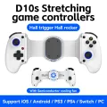 Baoer Tablet Controller Handle Wireless Game Stretching Joystick Dual Hall Sensor Gamepad With Six-axis Motion Sensing For Phones. 