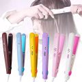 Portable Mini Hair Straightener with Iron Plate for Travel (Multi-color). 