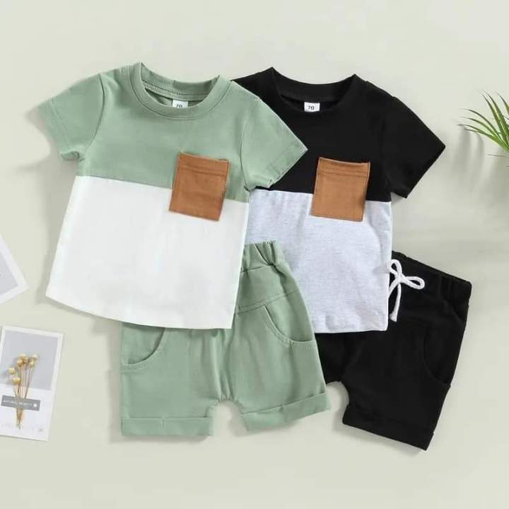 Baby%20Boy%20and%20girls%20Short%20Sleeve%20T-shirt%20Tee%20Shorts%202%20Pcs%20Outfits%20Set%20used%20children%20baby%20comfortable%20T-shirt%20and%20pant%20baby%20toddler%20kids%20beautiful%20design%20-%20Image%209