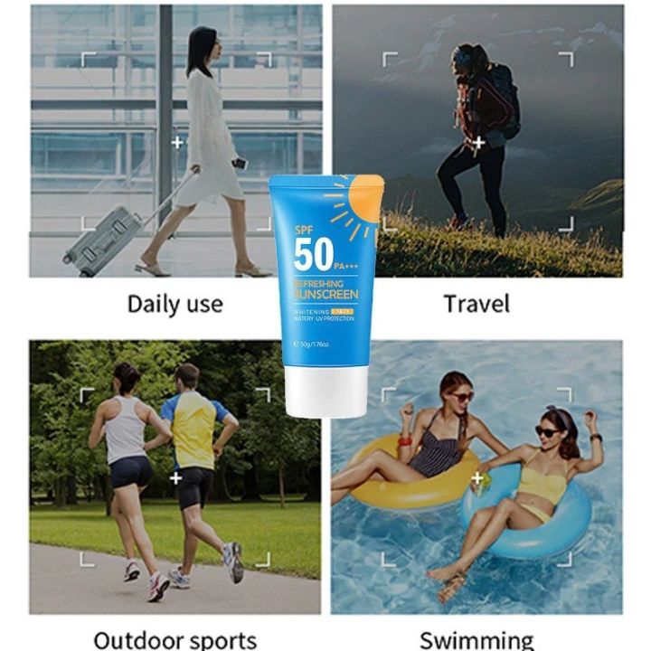 Laikou%20Refreshing%20Sunscreen%20UV%20Protection%20Sunscreen%20SPF50%20PA+++-50gm%20-%20Image%203