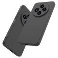 Xiaomi Redmi 14C Silicone Matte Flexible Soft Phone Case - Black - Phone Back Cover.