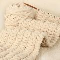 Ice Thick Knitting Wool Yarn Ball Lover Cotton Hand-WovendiyMen's and Women's Woven Scarf Wool Hook Shoes Cushion Hat Thread. 
