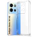 Infinix Note 30 Premium Silicone Case Crystal Clear Soft TPU Ultra-Thin Transparent Flexible Protective Mobile Phone Back Cover. 