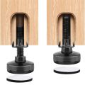 8Pcs Furniture Levelers Heavy Duty Furniture Leveling Feet Adjustable Leg Levelers for Cabinets Tables Chairs Raiser - iron table. 