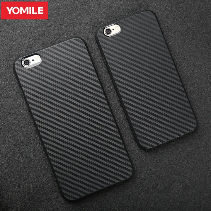 Carbon Fiber Case For iPhone 14 13 12 11 Pro XS Max X 7 8 Plus SE Slim Back Luxury Cases For iPhone 6S 6 Plus 5 XR Soft Cover
