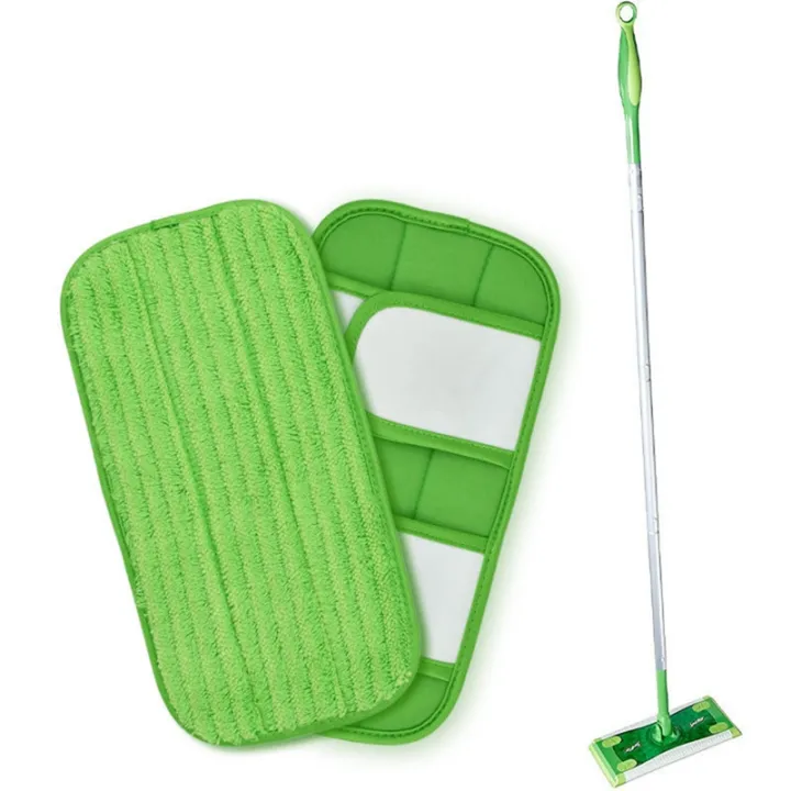 2PCS%20Wet/Dry%20Flat%20Mop%20Cloth%20Microfiber%20for%20Swiffer%20Sweeper%20Machine%20-%20Image%205