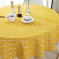 120/150cm Round Tablecloth Washable Table Cloth Decorative Table Cover Indoor Holiday Home Christmas Party Picnic Dining Room. 