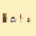 Fashion Punk Style Quill Fountain Pen Writing Set Mechanical Creative Dip Pen Multicolor Vintage Writing Ink Set Student.