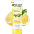 GARNIER (garn) Skin Naturals Bright Complete Vitamin C Face Wash for Brighter and Glowing Skin Daily Cleanser Suitable for all Skin Types 100g. 