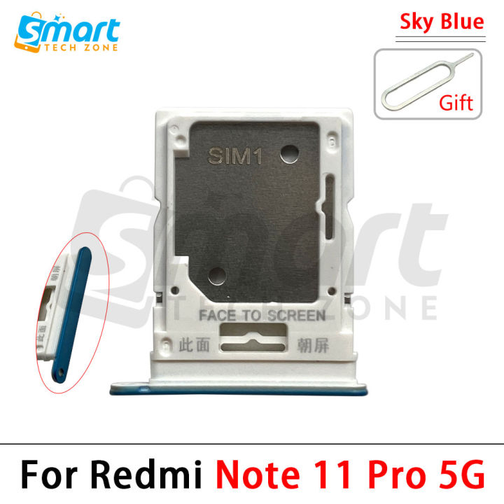 Xiaomi%20Redmi%20Note%2011%20Pro%205G%20Sim%20Tray%20Micro%20SD%20Card%20Slot%20with%20Sim%20Ejector%20Pin%20Replacement%20Part%20-%20Image%205