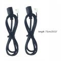 2pcst 4Pin+6Pin Connector USB cable for Car Radio Stereo 1M USB Cable USB Adapter.