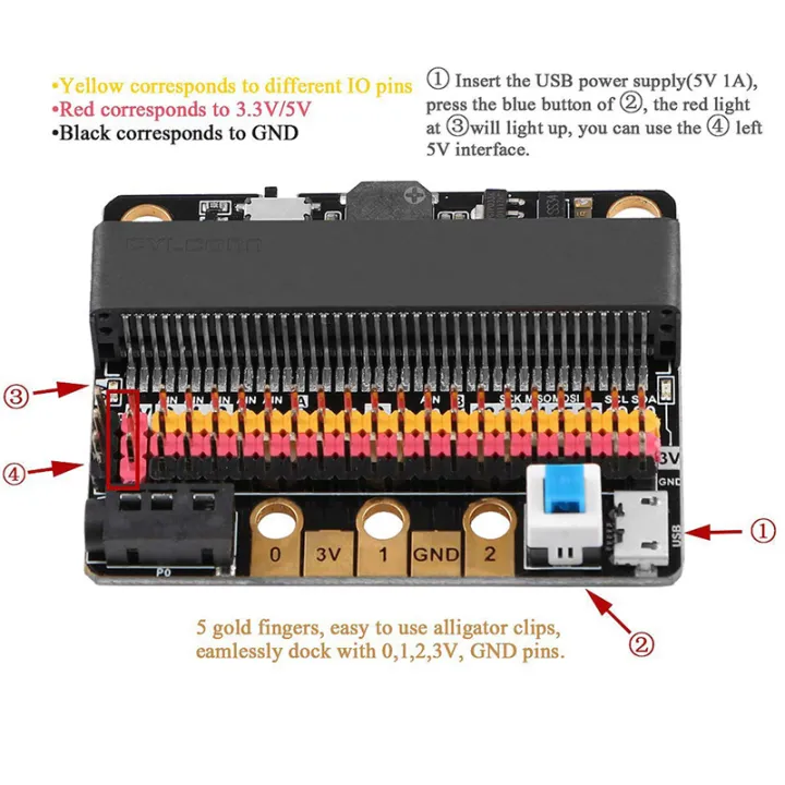10X%20Micro-Bit%20Expansion%20Board%20IOBIT%20V2.0%20Breakout%20Adapter%20Shield%20with%20Buzzer%20for%20BBC%20Micro:Bit%20Graphics%20Programming%20-%20Image%204