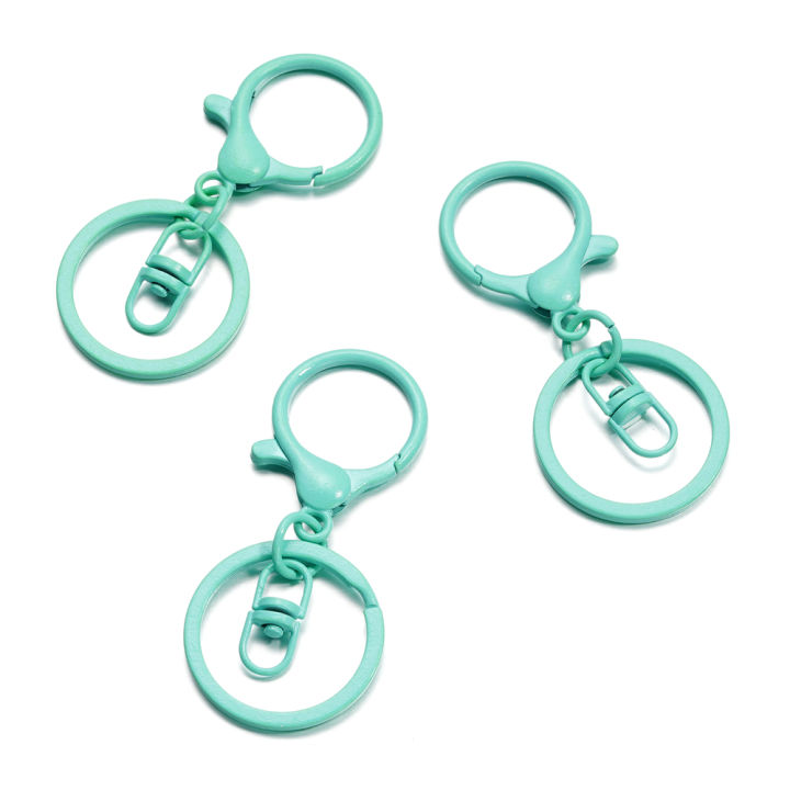 St.kunkka%205pcs%2030x68mm%20Alloy%20Painted%20Figure%20Eight%20Three-Piece%20Key%20Chain%20For%20DIY%20Key%20Jewelry%20Making%20-%20Image%205