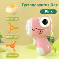 2 In1 Flying Disc Saucer Gyro Cartoon Dinosaur Air Rocket Launcher Sport Games Kids Educational Outdoor Toys for Children Gifts. 