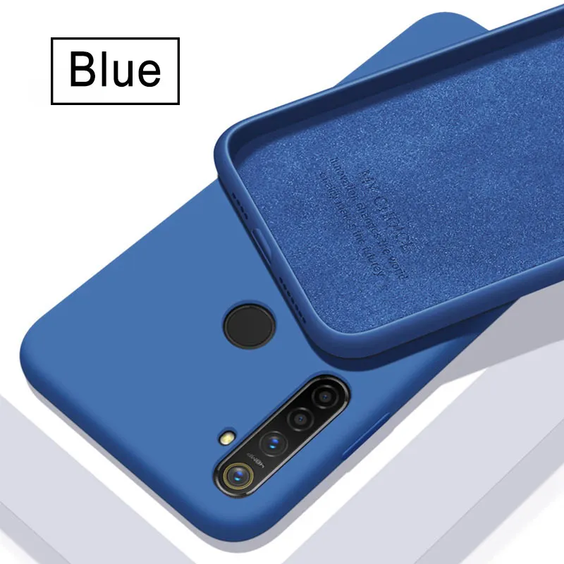 Tokifu Realme Casing The New Liquid Silicone Phone Case All