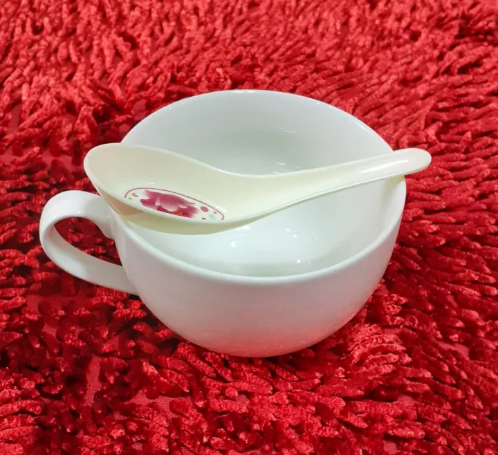 Ceramic%20Soup%20Cup%20500ml%201%20Piece%20&%201%20Piece%20Melamine%20spoon%20(4.5*4.5*3%20inches)%20-%20Image%202