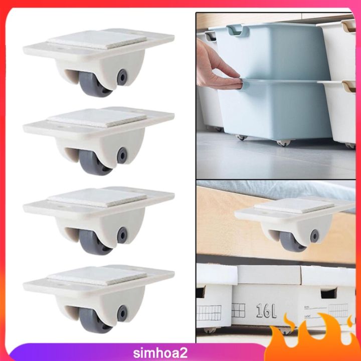 %5BSIMHOA2%5D%204PCS%20Adhesive%20Swivel%20Casters%20Cabinet%20Drawer%20Wheel%20Directional%20Roller%20Pulley%20-%20Image%206