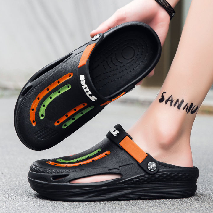 Slippers for Man Outdoor Anti Slip Thick Sole Men Slippers Trendy