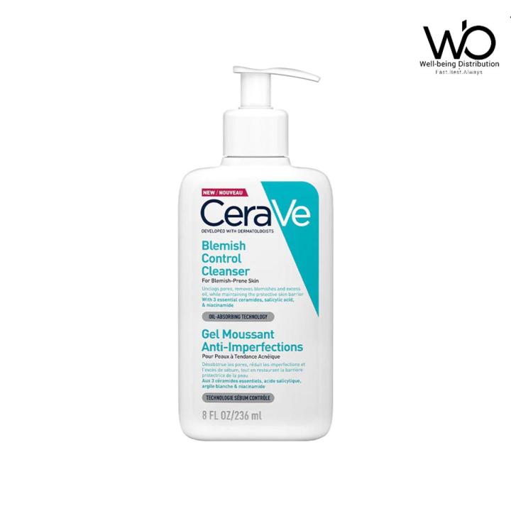 Cerave Blemish Control Cleanser 236ml (Made in UK)