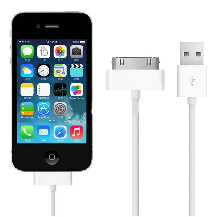 30%20Pin%20USB%20Data%20Cable%20Chargers%20For%20iPhone%204%20S%204s%203GS%203G%20iPod%20Nano%20iPad%201%202%203%20Chargeur%20Kabel%20Wire%20Charger%20Fast%20Charging%20Cargador%20-%20Image%202