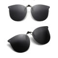 Photochromic Clip-On Sunglasses Lightweight Clip-on Frameless Flip-Up Glasses Polarized UV Protection Polarized Clip-ons for Outdoor Activities Driving Sunglasses Universal Fit Eye Protection Fashion. 